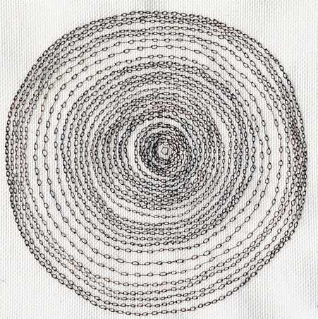 Untitled (Concentric loop knot stitch), 2006